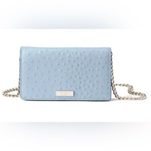 NWT kate spade isabeli alexander avenue chain crossbody in blue dawn